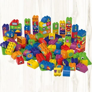 B&B BiOBUDDi Klocki edukacyjne, 100 części, 3 płyty bazowe, 0010 BiOBUDDi - Klocki - miniaturka - grafika 2