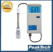 Inne urządzenia pomiarowe - PeakTech Akumulatorowy Miernik Odczynu pH Wody PeakTech 5310 - miniaturka - grafika 1