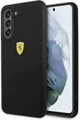Etui i futerały do telefonów - Ferrari Hardcase FESSIHCS21FBK S21 FE G990 czarny/black Silicone hurtel-91979-0 - miniaturka - grafika 1