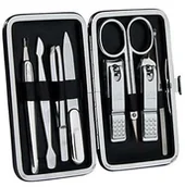 Akcesoria do paznokci - Three Seven Zestaw do manicure 8 narzędzi - miniaturka - grafika 1