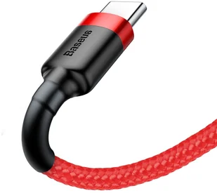 Baseus kabel Cafule (typu C 1 m) czerwony 3A - Kable USB Baseus kabel Cafule (typu C 1 m) czerwony 3A - Kable USB - miniaturka - grafika 2