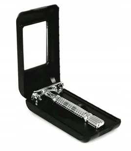 Tradycyjna Maszynka Do Golenia Na Żyletki + Stojak - Maszynki do golenia i wkłady - miniaturka - grafika 4