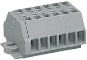 Kostki, złączki, wtyczki - Wago Listwa zaciskowa 5 mm Sprężynowe Alokacja L szary 260-106 50 szt - miniaturka - grafika 1