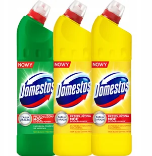 Domestos Płyn Wc Toalet Atlantic XXL 3x1250ml - Środki do WC - miniaturka - grafika 5