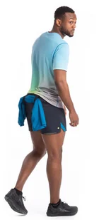 RONHILL RONHILL Spodenki biegowe męskie TECH ULTRA 5" SHORT czarno-niebieskie - Spodnie sportowe męskie - miniaturka - grafika 4