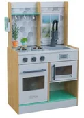 Zabawki AGD - KidKraft Kuchnia dla dzieci Lets Cook Play Kitche Kuchnia dla dzieci Lets Cook Play Kitchen Natural 3 lata + 53433 - miniaturka - grafika 1