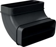 Akcesoria do wentylacji i klimatyzacji - Bosch 90° Kanał płaski pionowy Bosch do płyty Bosch PVQ711F15E) HEZ9VDSB2 - miniaturka - grafika 1