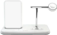 Stacje dokujące do telefonów - ZENS Stand+Dock+Watch Bezprzewodowa Ładowarka z Podstawką do Dwóch Urządzeń oraz Apple Watch (White) ZEDC07W/00 - miniaturka - grafika 1