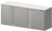 Meble gastronomiczne - Stalgast Szafka wisząca,troje drzwi skrzydłowych 1400x400x600 mm 981714140 - miniaturka - grafika 1