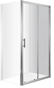 Deante Cynia 100x195 profil chrom szkło transparentne KTC 010P - Ścianki i drzwi prysznicowe Deante Cynia 100x195 profil chrom szkło transparentne KTC 010P - Ścianki i drzwi prysznicowe - miniaturka - grafika 4