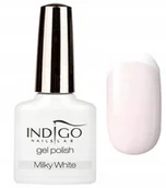 Lakiery hybrydowe - Indigo Lakier Hybrydowy Milky White 7ml - miniaturka - grafika 1