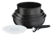 Zestawy garnków i patelni - Tefal komplet naczyń INGENIO AUTHENTIC set 6 elementów L6719452 - miniaturka - grafika 1