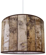 Lampy sufitowe - Lampdar Żyrandol na drucie WOOD 1xE27/60W/230V - miniaturka - grafika 1