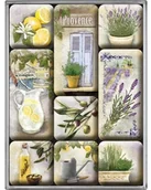 Dekoracje domu - Nostalgic-Art 83068 Home i Country Mediterranean, zestaw na magnes, 9-częściowy 83068 - miniaturka - grafika 1