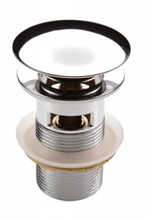 Deante Korek click-clack okrągły z przelewem NHC 010B - Korki do umywalek - miniaturka - grafika 4