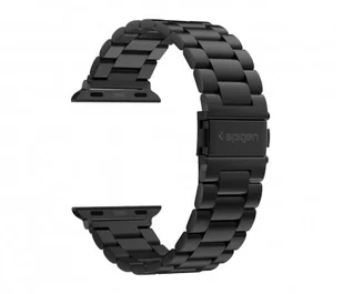 Spigen Pasek Band Modern Fit Apple Watch 44 S4 / 42mm S1-3, czarny 8809613768824 - Akcesoria do smartwatchy - miniaturka - grafika 2