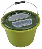 Inne akcesoria dla wędkarzy - Angelspezi Wiadro na przynętę do ryb  Kocioł na przynętę do ryb  ok. 17 litrów z wyjmowanym zastosowania  otwór przeznaczony na przynętę do ryb  przyłącze do pompy tlenu 11618N.335 - miniaturka - grafika 1