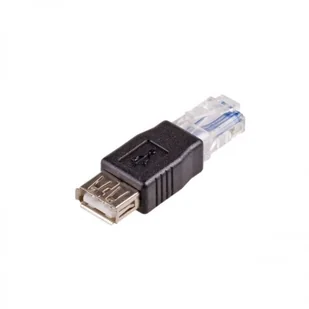 Akyga Akyga Przejściówka AK-AD-27 USB żeński-męski USB RJ45 - Akcesoria do komputerów stacjonarnych - miniaturka - grafika 4