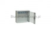 Szafki biurowe - Leomar SZAFKA SK 5/S Z HACZYKAMI MOCOWANYMI NA STAŁE PRZESZKLONA SK 5/S - miniaturka - grafika 1