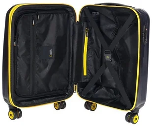 National Geographic Walizka mała kabinowa Aerodrome granatowa - Walizki - miniaturka - grafika 3