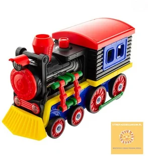 Baby Mix ZABAWKI LOKOMOTYWA ZESTAW KONSTRUKCYJNY ŚWIATŁO DŹWIĘK 0569394 EBZP55-04 - Pociągi dla dzieci - miniaturka - grafika 2