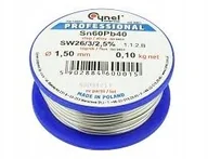 Akcesoria do lutowania - Cynel Cyna LC60 100g / 1.50mm - miniaturka - grafika 1