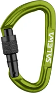 Sprzęt wspinaczkowy - Salewa Hot G3 Carabiner Screw, fluo green 2021 Karabinki zakręcane 00-0000001724-5810-UNI - miniaturka - grafika 1