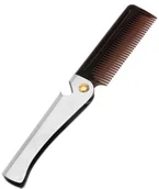 Pozostałe akcesoria fryzjerskie - ACTIVESHOP SKŁADANY GRZEBIEŃ DO BRODY I WĄSÓW - miniaturka - grafika 1