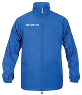 Gadżety dla kibiców - Givova givova piłka nożna kurtka przeciwdeszczowa "Basico" Team Wear, niebieski, xxl RJ001 - miniaturka - grafika 1