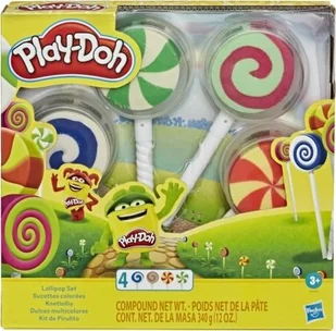 Astra Play-doh Lizak 4 Pak E9193 Wb6 - Pozostałe akcesoria dla plastyków - miniaturka - grafika 2
