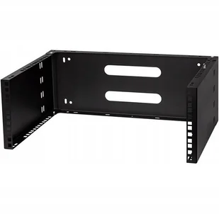 StalFlex Uchwyt Rack 19" 4U ścienny 330mm czarny WRH19-4U-330B - Akcesoria do szaf serwerowych - miniaturka - grafika 2