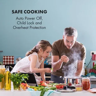 Płyta elektryczna do zabudowy Klarstein Delicatessa 60 Hybrid - Płyty elektryczne do zabudowy - miniaturka - grafika 10