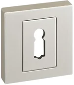 Klamki - Nomet Tarczka drzwiowa Tom na klucz nikiel matowy - miniaturka - grafika 1