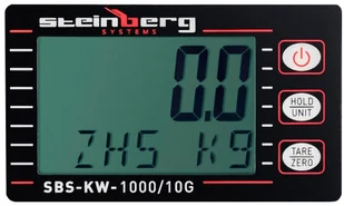 Steinberg Systems 456 45674872 Waga hakowa 0,5kg LCD udźwig 1000 kg) 74872-uniw - Wagi specjalistyczne - miniaturka - grafika 7