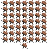 Inne akcesoria do nawadniania - BRADAS 50x Kroplownik z przepływem turbulentnym 8l/h wyjście 4mm DSE-TOD08-50 - miniaturka - grafika 1
