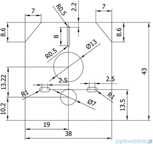 Oltens uszczelka wygłuszająca do miski WC i bidetu 49301000 - Stelaże i zestawy podtynkowe do WC - miniaturka - grafika 2