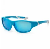 Okulary dla dzieci - Koolsun KOOLSUN Okulary SPORT Aqua White 6-12 lat - miniaturka - grafika 1