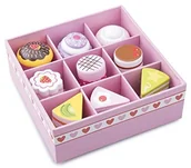 Zabawki AGD - Eitech GmbH New Classic Toys  10626  rolka gry  Cupcakes dla dzieci  6 sztuki - miniaturka - grafika 1