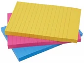 Etykiety samoprzylepne i bloki etykiet - Post-It 3M Bloczek samoprzylepny Super Sticky w linie (4690-SS3RIO-EU), 101x152mm, 3x90 kart., paleta Rio de Janeiro 3M-70005271971 - miniaturka - grafika 1