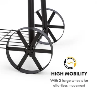 Klarstein Beef Brisket smoker grill wędzarnia termometr kółka osłona, czarny GQ8-Beef Brisket - Grille Klarstein Beef Brisket smoker grill wędzarnia termometr kółka osłona, czarny GQ8-Beef Brisket - Grille - miniaturka - grafika 6