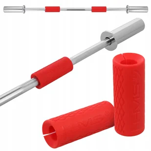 Nakładki na gryf sztangę hantle Uchwyty 2szt - Hantle i ciężarki - miniaturka - grafika 2