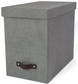 Pudła i pojemniki do przechowywania - Bigso Box of Sweden Teczki pudełko z 8 plików Johan W19 X D35 X 27 cm 9441C6443 - miniaturka - grafika 1