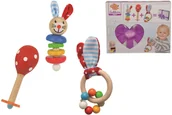 Grzechotki dla dzieci - Eichhorn Eichhorn 17045 Zestaw podarunkowy dla niemowlęcia Grzechotki 10 001 7045 - miniaturka - grafika 1