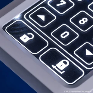 ABUS ABUS HomeTec Pro klawiatura CFT3100 srebrna - Systemy inteligentnych domów - miniaturka - grafika 5