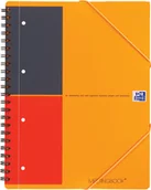 Szkolne artykuły papiernicze - Oxford Kołonotatnik Meetingbook A4+ w linie - pomarańczowy 100104296 - miniaturka - grafika 1