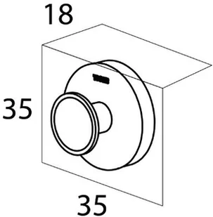 Tiger Urban Haczyk mały czarny 13170.3.07.46 - Wieszaki łazienkowe - miniaturka - grafika 4