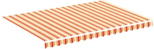 VidaXL Lumarko Zapasowa tkanina na markizę, żółto-pomarańczowa, 3,5x2,5 m 312016 VidaXL - Markizy - miniaturka - grafika 2