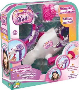 Cobi Lovely Knit Maszynka dziewiarska 451464 - Zabawki kreatywne - miniaturka - grafika 6