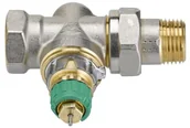 Zawory i kraniki - Danfoss RA-DV Zawór grzejnikowy termostatyczny Dynamic Valveto prosty z wbudowanym regulatorem niezależnym od zmian ciśnienia 013G7714 - miniaturka - grafika 1