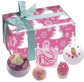 Kosmetyki do kąpieli - Bomb Cosmetics Zestaw Upominkowy Dreaming Of A Pink Christmas - miniaturka - grafika 1